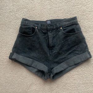 BDG Black Mom High Rise Shorts (Bought From UO)